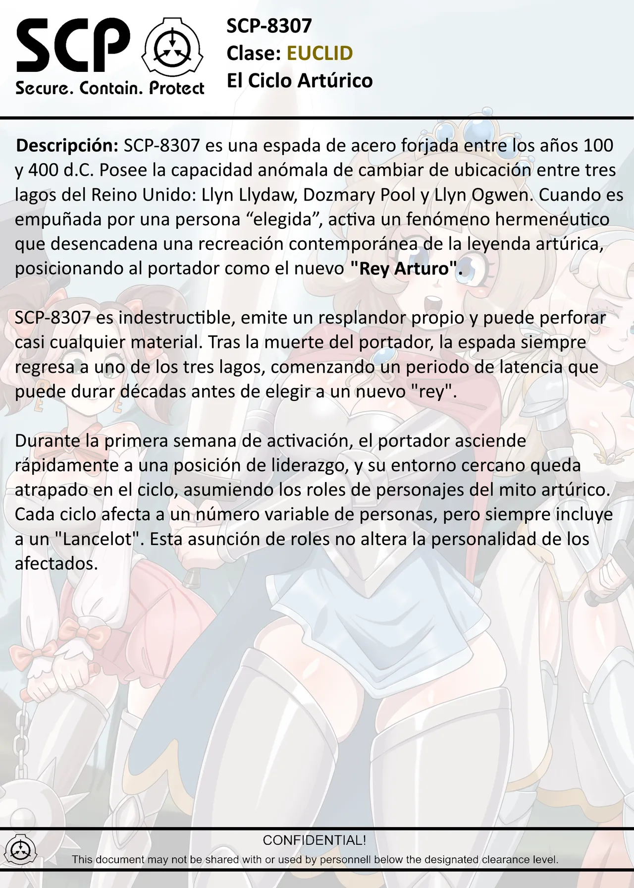 SCP-8307 The Arthurian Cycle page 6 full