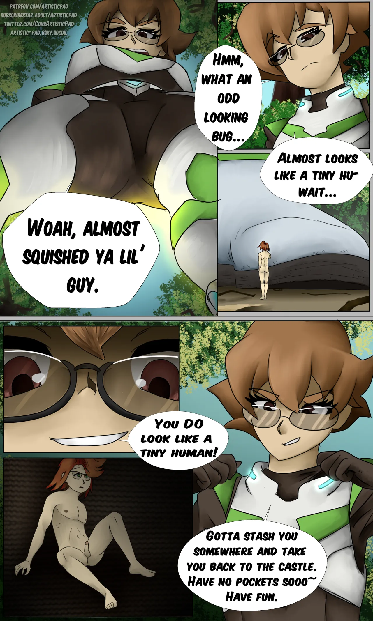 Pidge's New Toy page 1 full