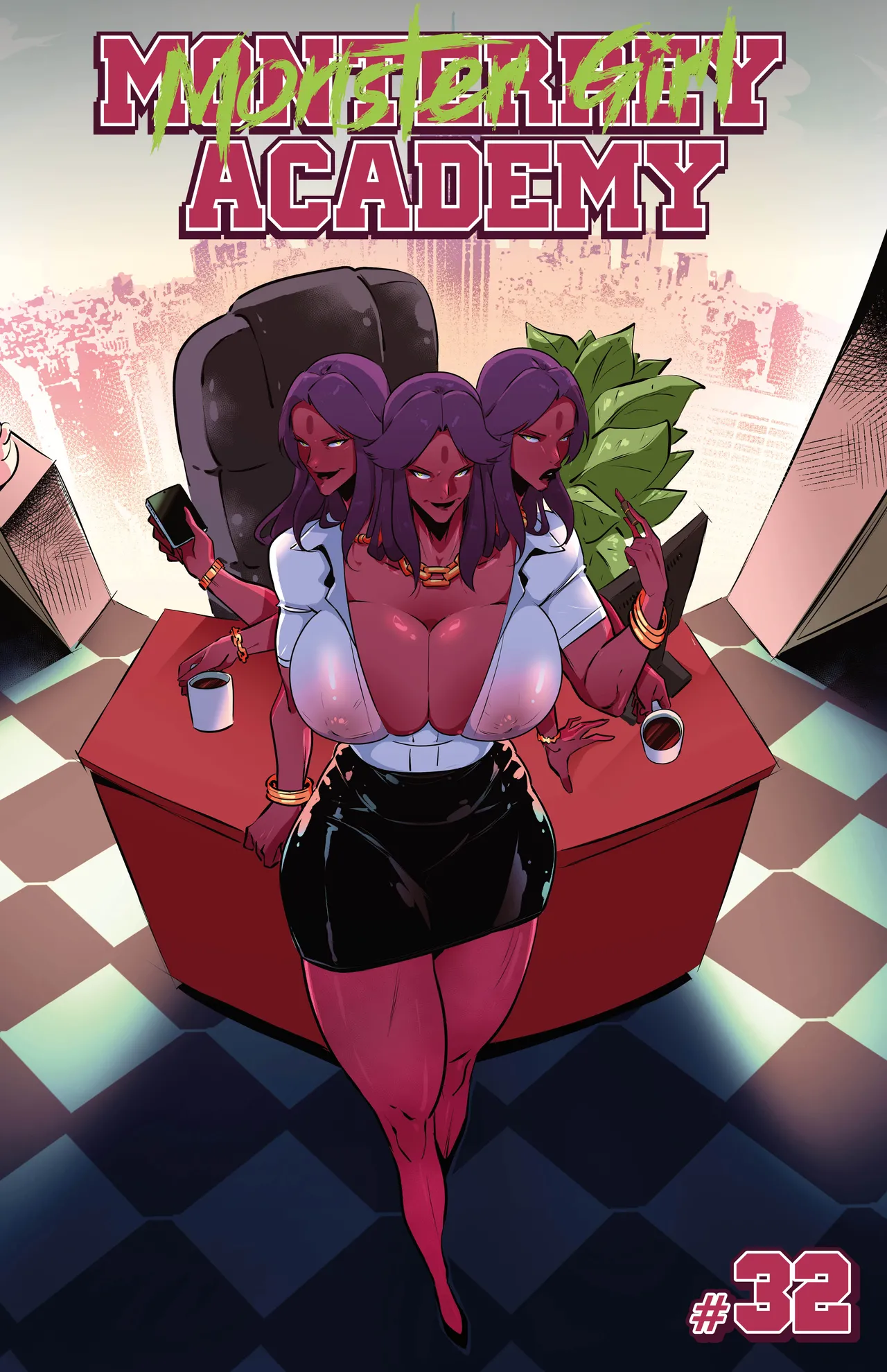 Monster Girl Academy #32 page 1 full