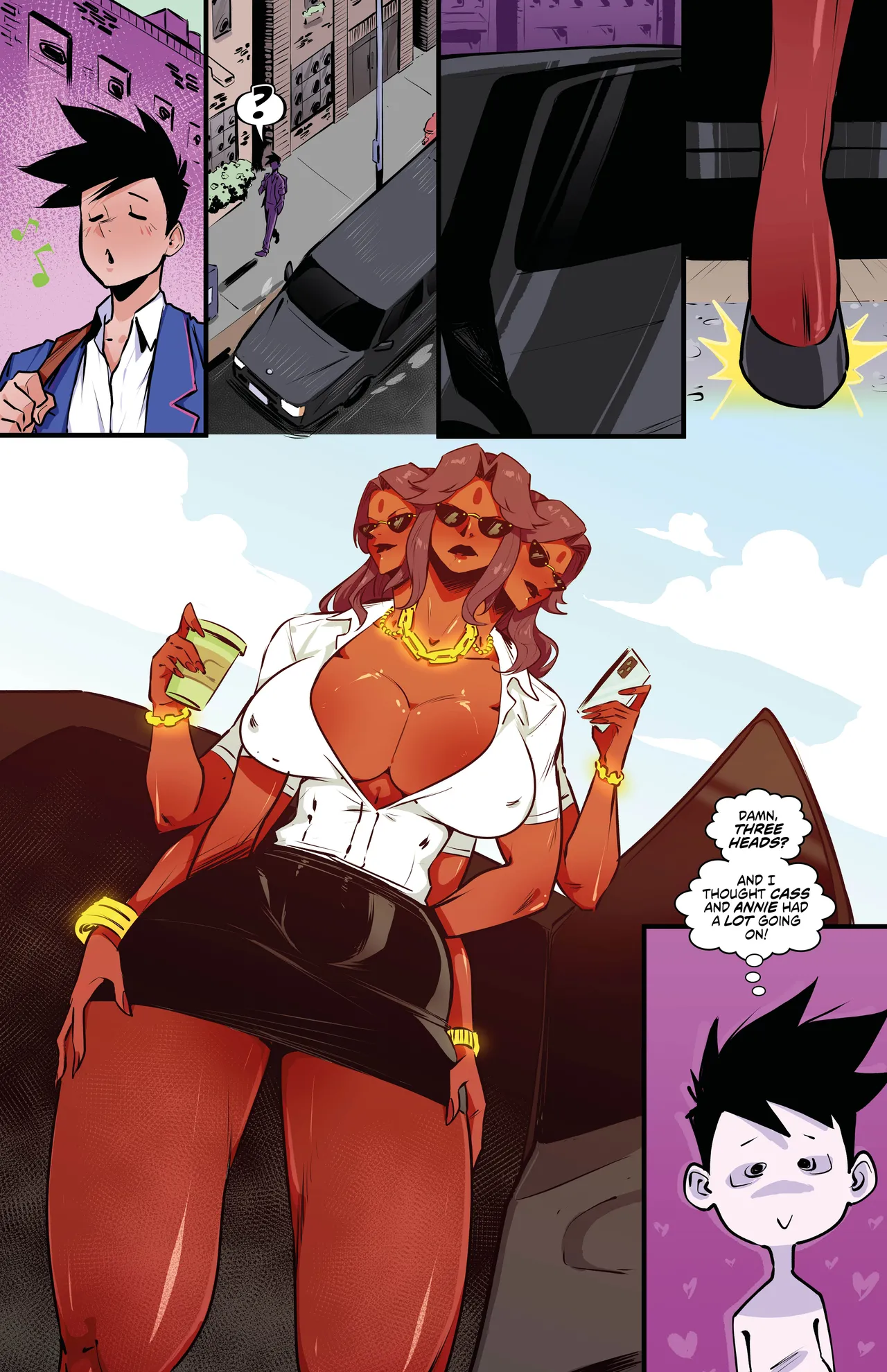 Monster Girl Academy #32 page 2 full