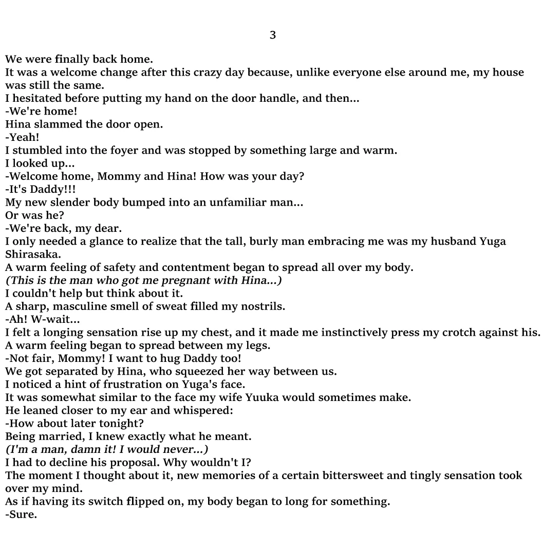 A Story About Father and Son Whose Lives Were Changed by a Magical TS Train page 6 full