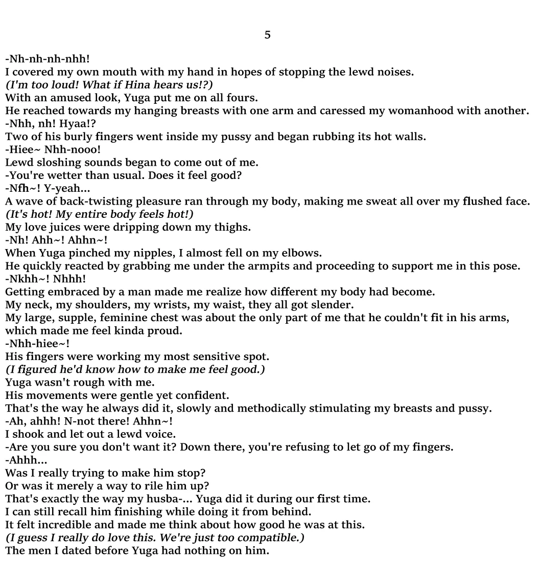 A Story About Father and Son Whose Lives Were Changed by a Magical TS Train page 8 full