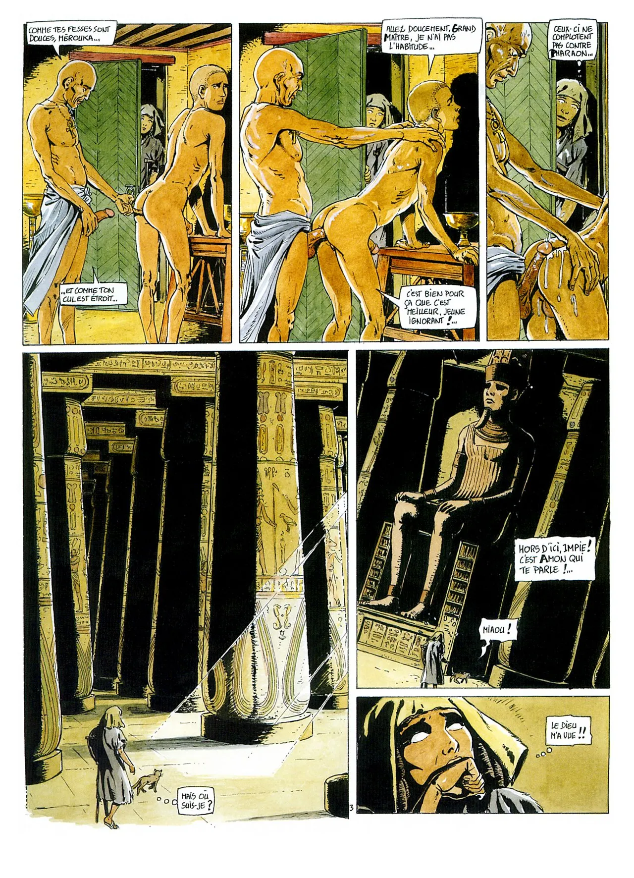 Hugdebert  &amp; Romain Peyret - Servante d'Isis page 4 full