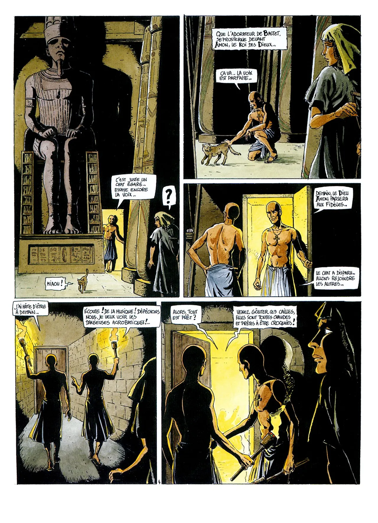 Hugdebert  &amp; Romain Peyret - Servante d'Isis page 5 full