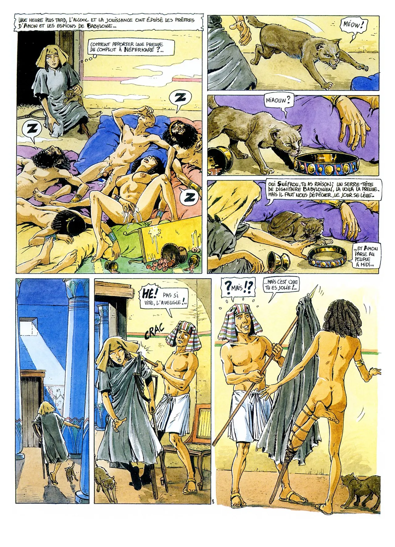 Hugdebert  &amp; Romain Peyret - Servante d'Isis page 9 full