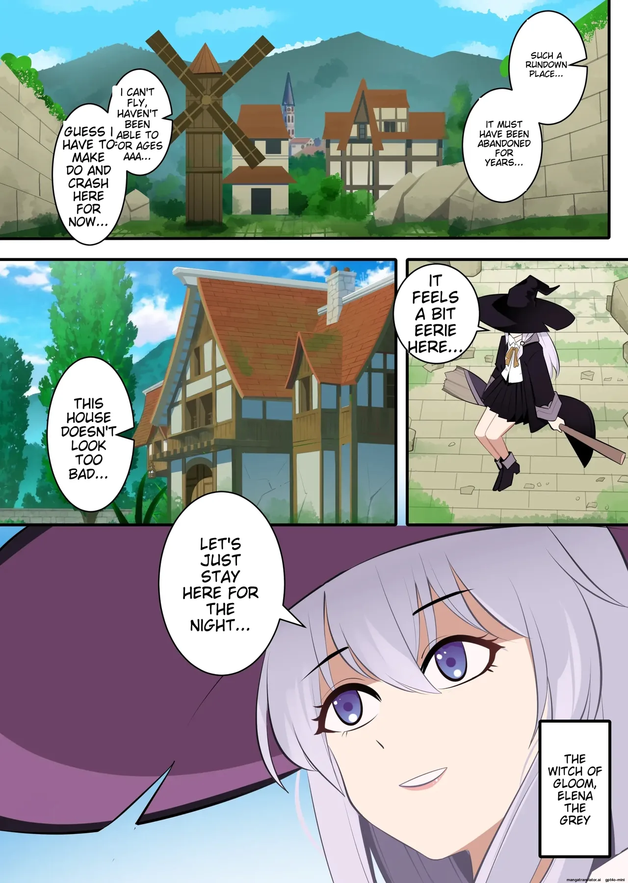 Witch Irena page 1 full