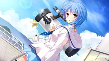 Hoshi Ori Yume Mirai Perfect Edition —— Ousaka Sora CG cover
