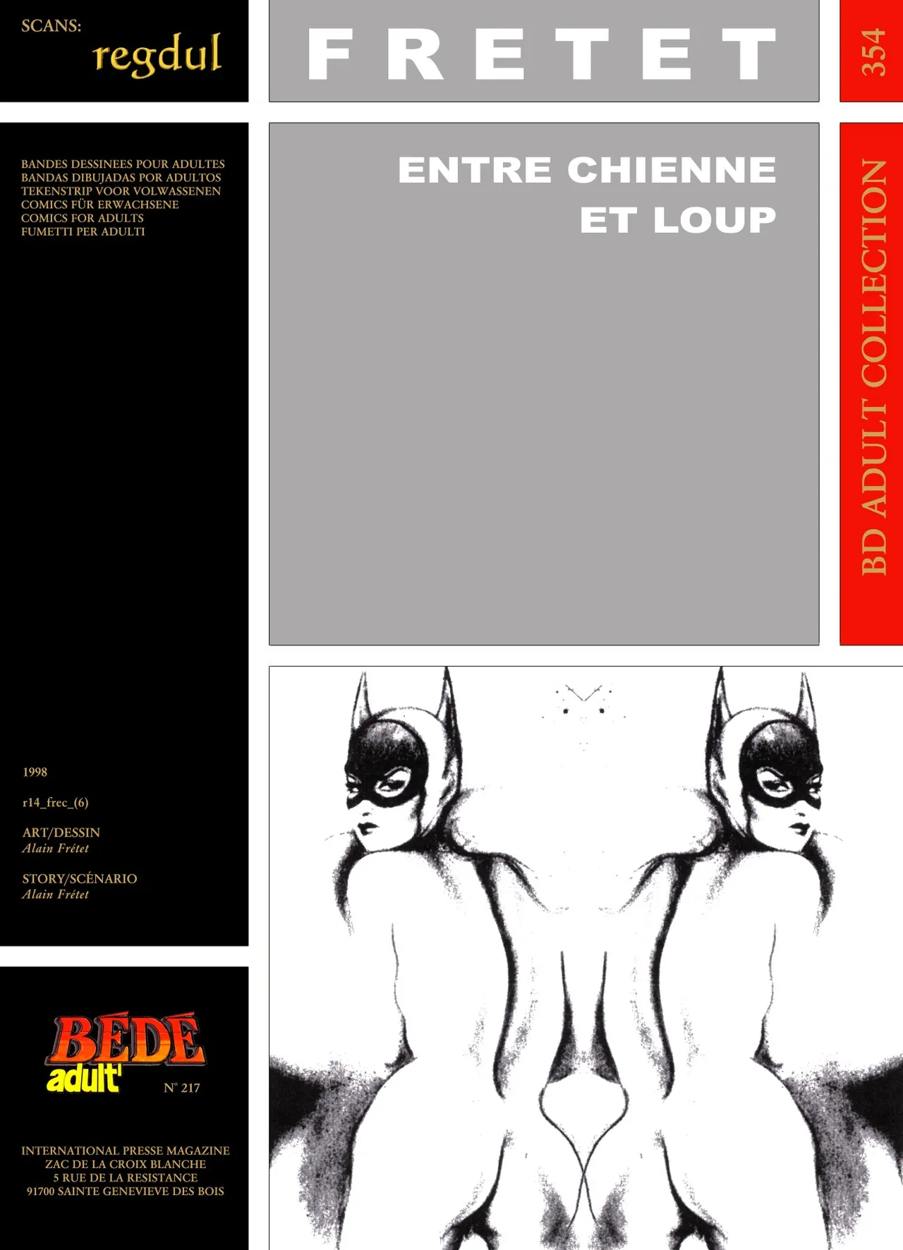 Alain Frétet - Entre chienne et loup page 1 full