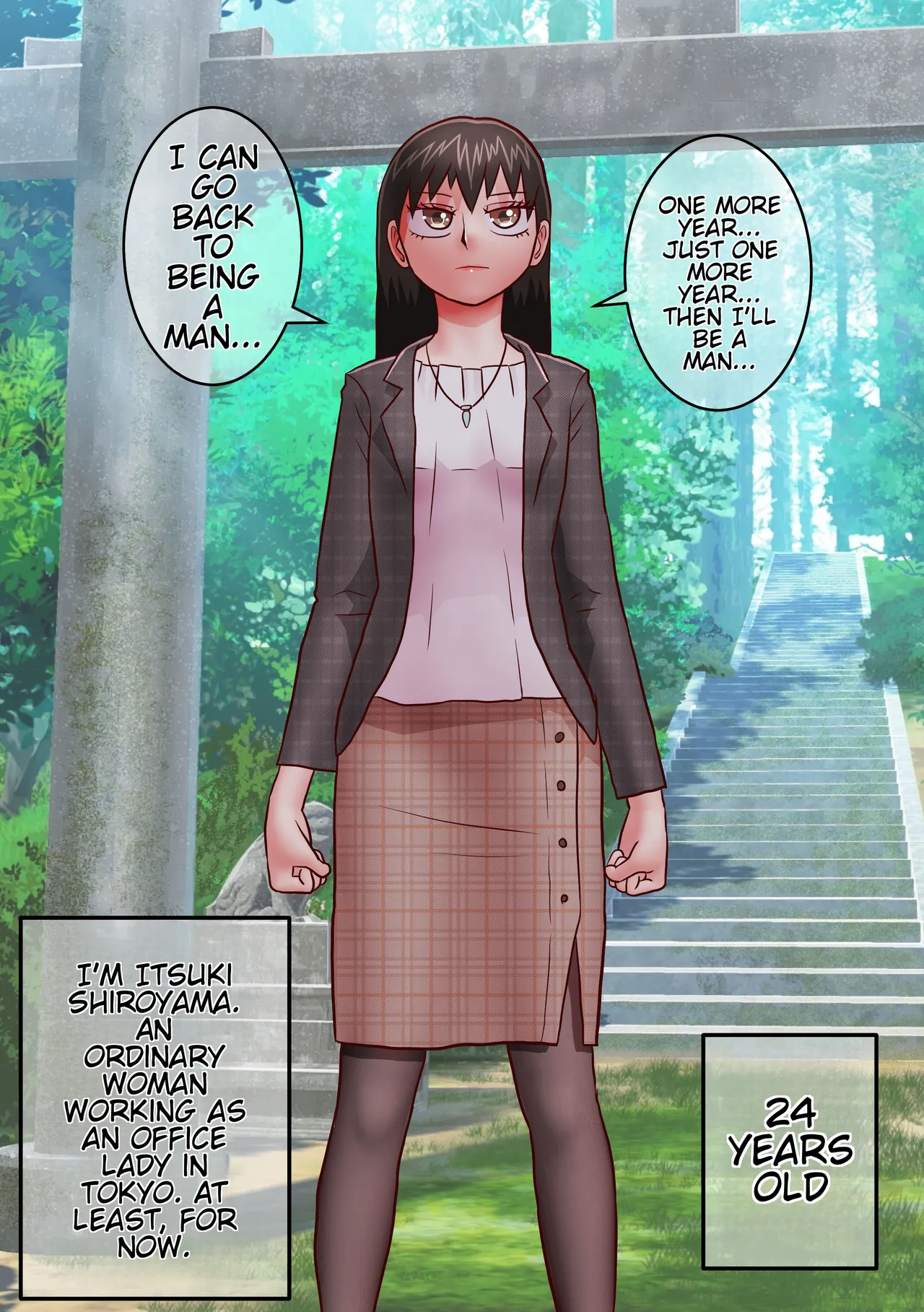 A Man with a Girlfriend Who Was Turned into a Woman for 10 Years page 1 full