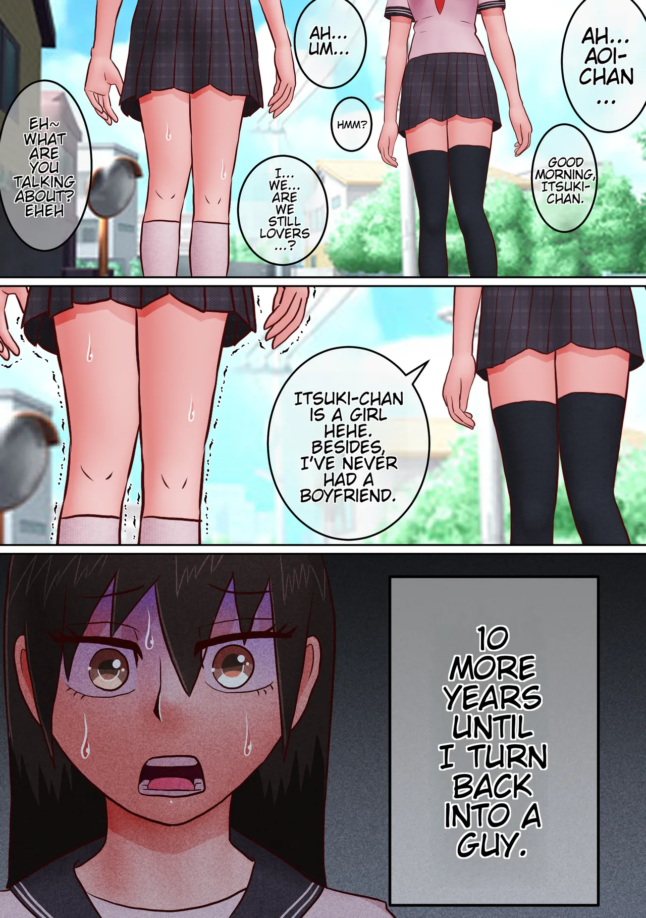 A Man with a Girlfriend Who Was Turned into a Woman for 10 Years page 8 full
