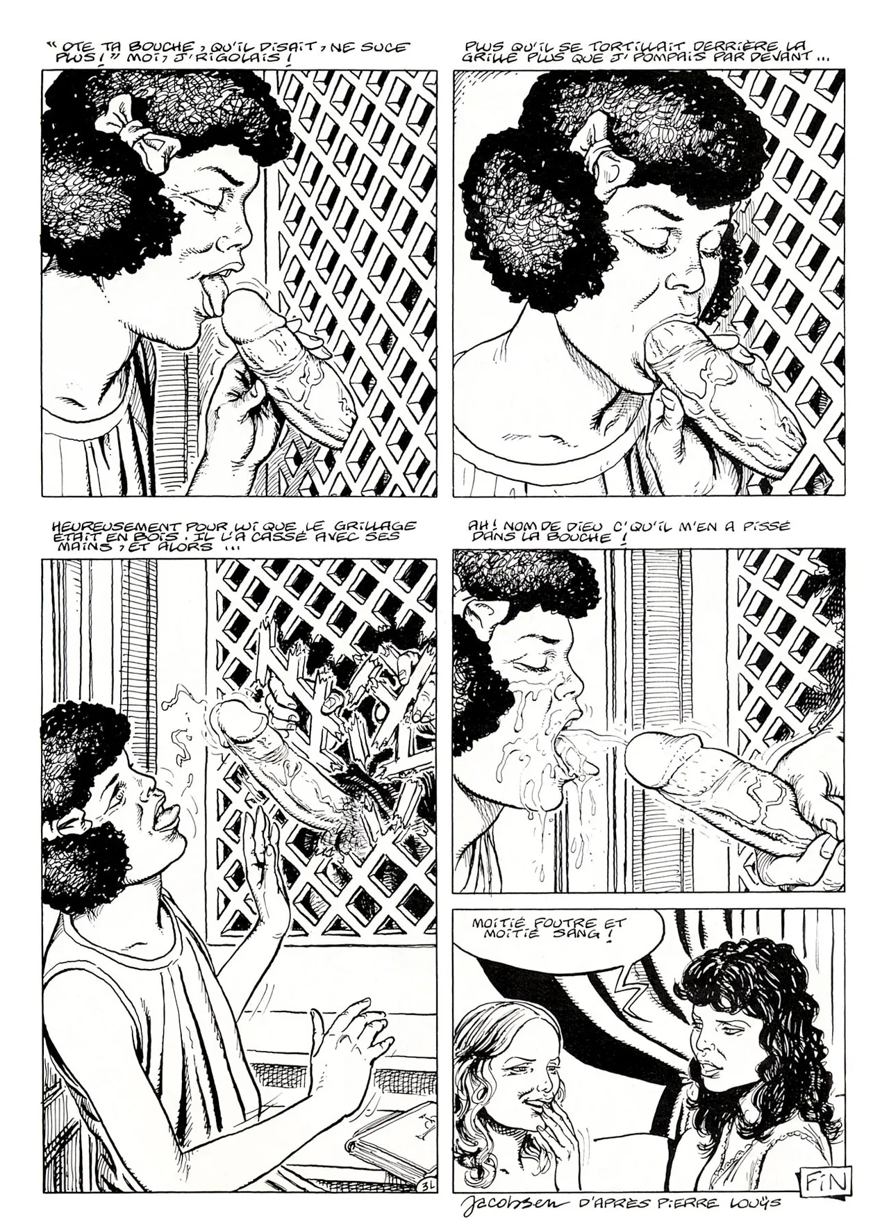 Jacobsen  &amp; Pierre Louÿs - Dialogues de Courtisanes : La confession interrompue page 4 full