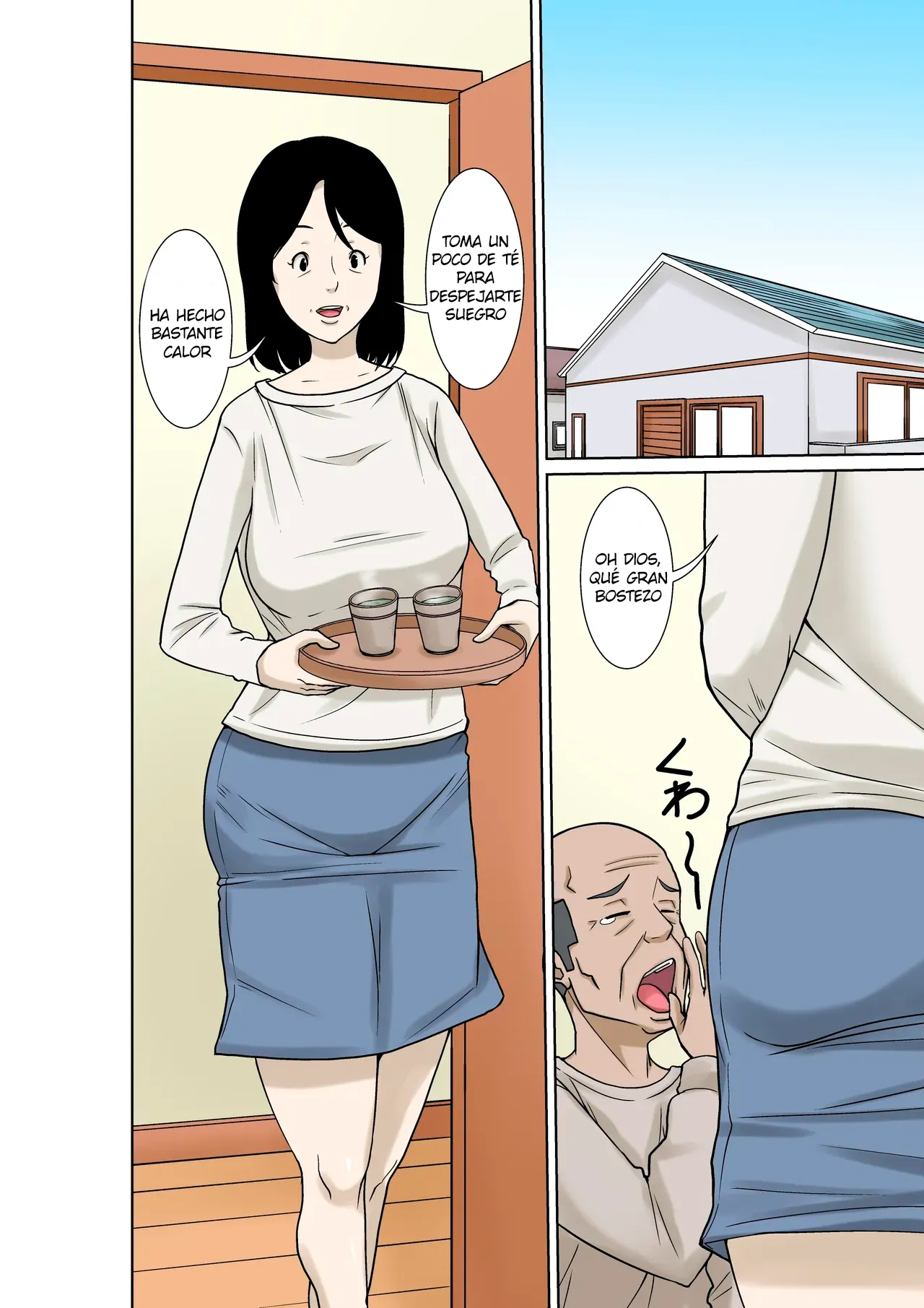 Ogifu-san ga Kossetsushita Node Yome no Watashi ga Kaigoshimasu!｜¡Como mi Suegro se Fracturó, Yo Su Nuera lo Cuidaré! page 2 full