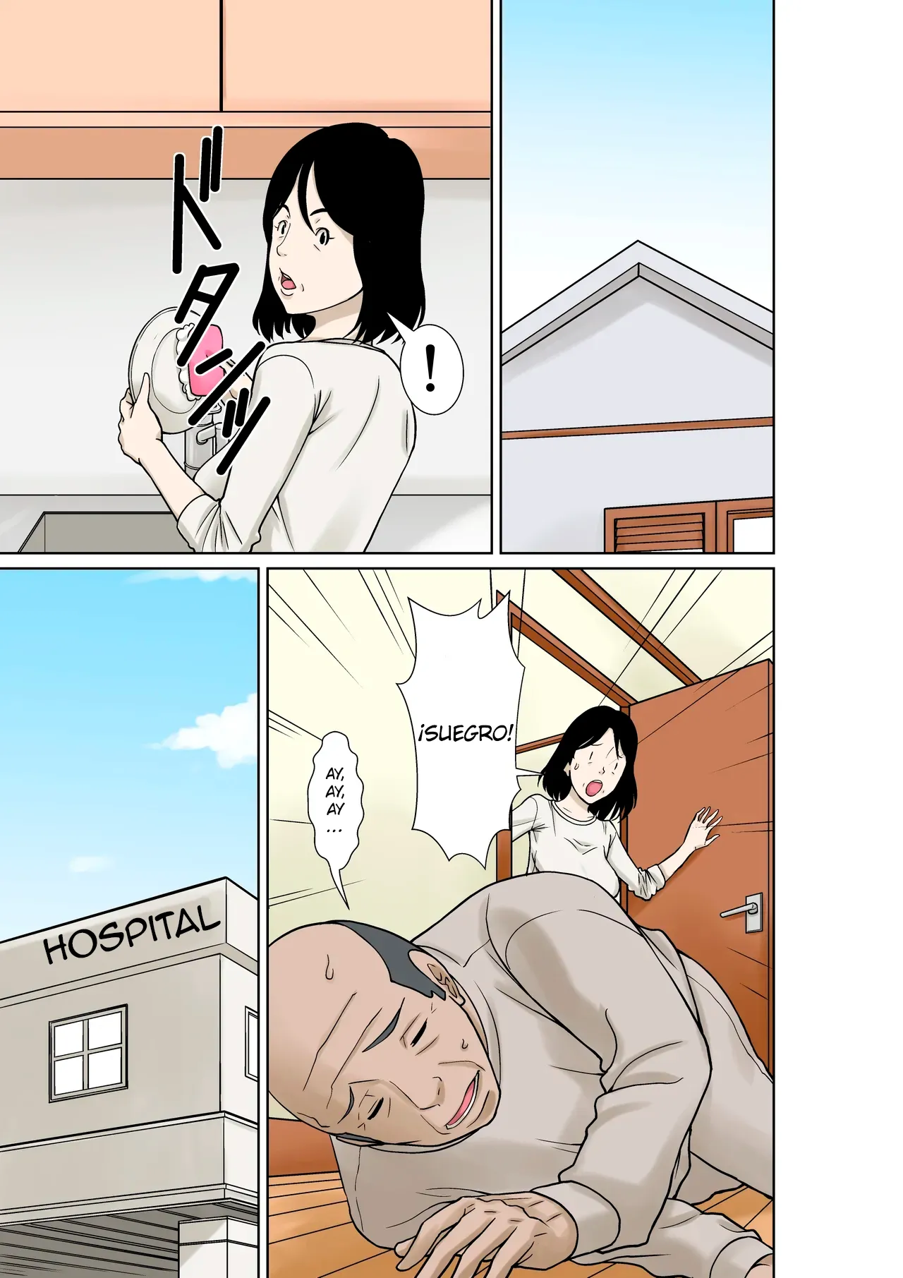 Ogifu-san ga Kossetsushita Node Yome no Watashi ga Kaigoshimasu!｜¡Como mi Suegro se Fracturó, Yo Su Nuera lo Cuidaré! page 5 full