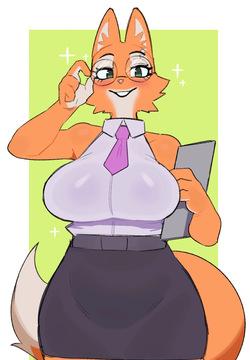 [Suigi] Fox Secretary Set (ongoing)