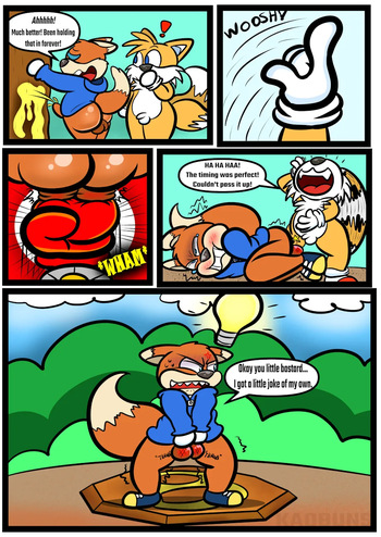 Conker Vs Tails cover