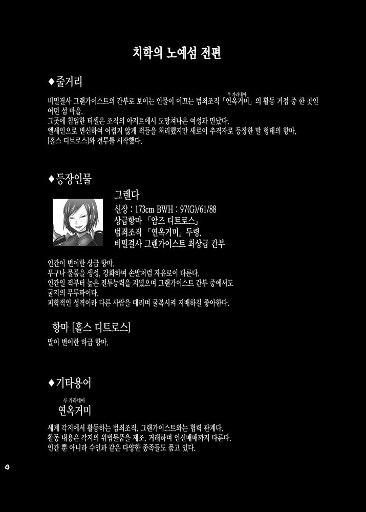 Raygis Valicess Elsain "Hajigyaku no Reigokutou Zenpen" | 황순전희 엘세인 치학의 노예섬 전편 page 3 full