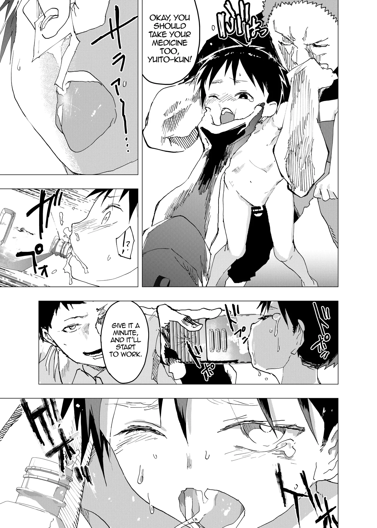Ibasho ga Nai node Kamimachi Shite mita Suterareta Shounen no Ero Manga Ch. 14 | A Dirty Manga About a Boy Who Got Abandoned and Is Waiting for Someone To Save Him Ch. 14 page 7 full