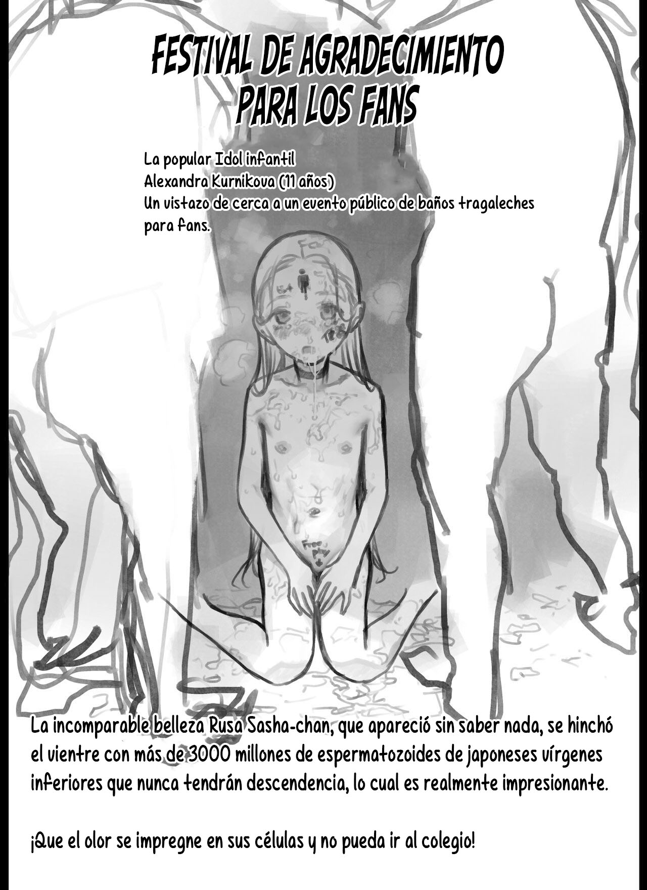 Sasha-chan Fan Kouryuukai Oshioki Marking-kai｜Reunión de Fans de Sasha-chan ~Sesión de Castigo y Marcado~ page 5 full