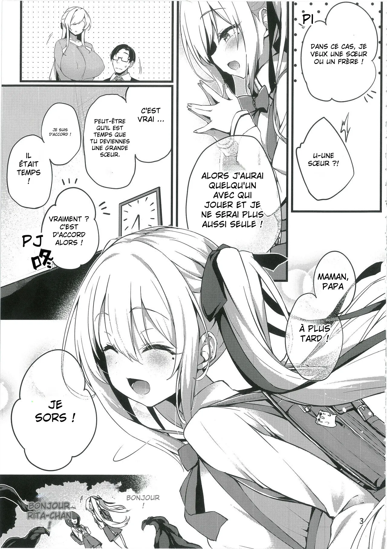 Narikawa Rita-chan no Narikawari page 3 full