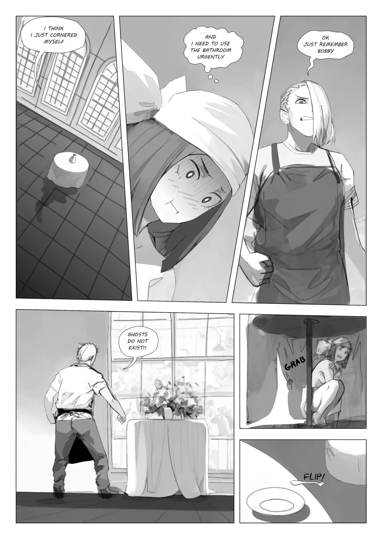The hobby of retired heroines Issue 3 page 8 full