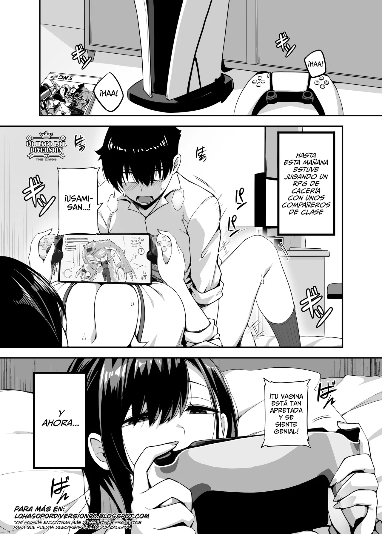 Class no Gal ga Uchi ni Kite, Issho ni Hunting Action Yattemita Ken | La Historia Sobre Cuando Una Gyaru de mi Clase Vino a mi Casa y Terminamos Jugando Juntos un RPG de Cacería page 2 full