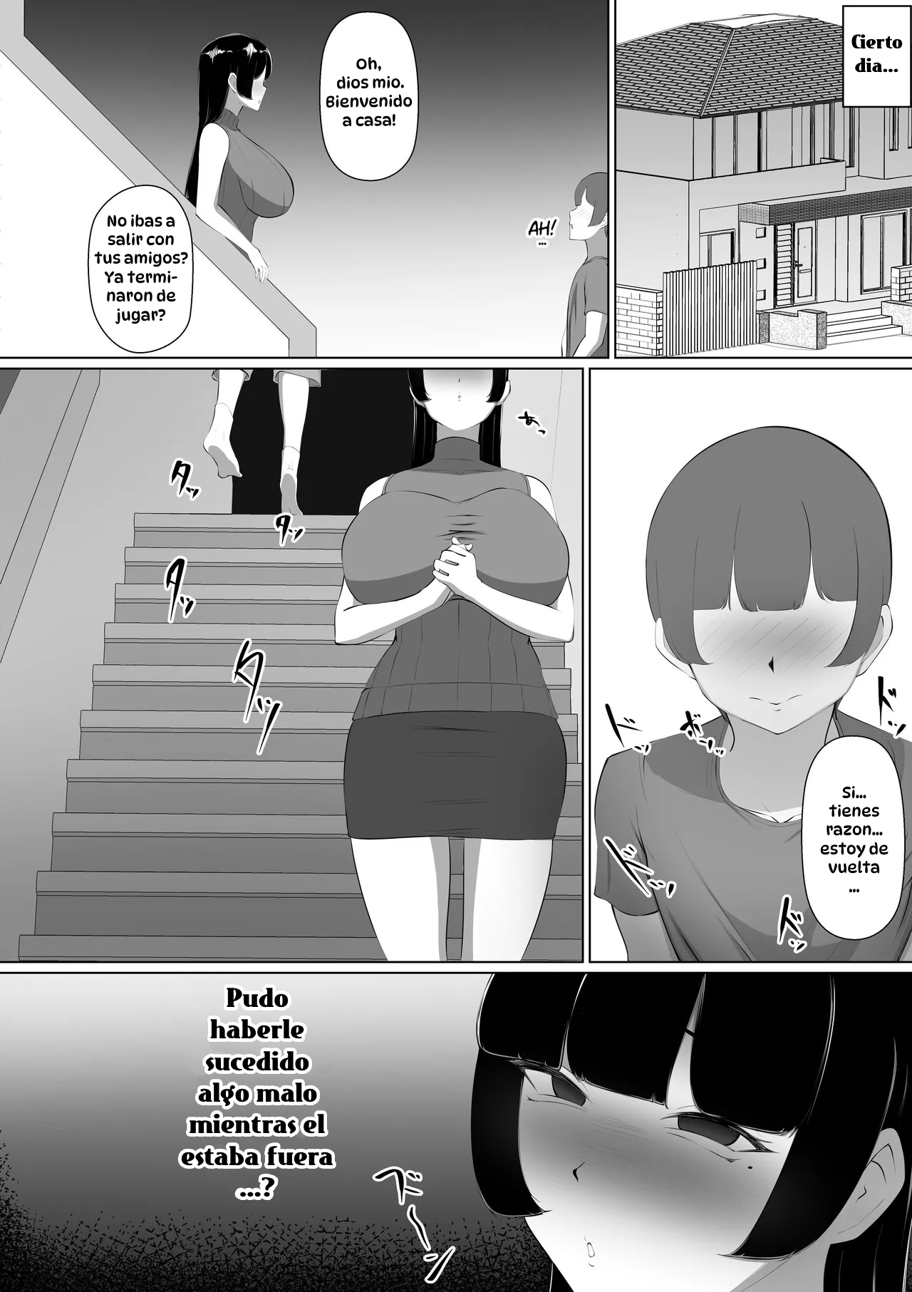 Moto GraDol Haha o Okazu ni Shita no ga Baremashita｜Mi Madre, una Ex-Actriz Porno, Descubrió que la Uso como Material de Masturbación page 5 full