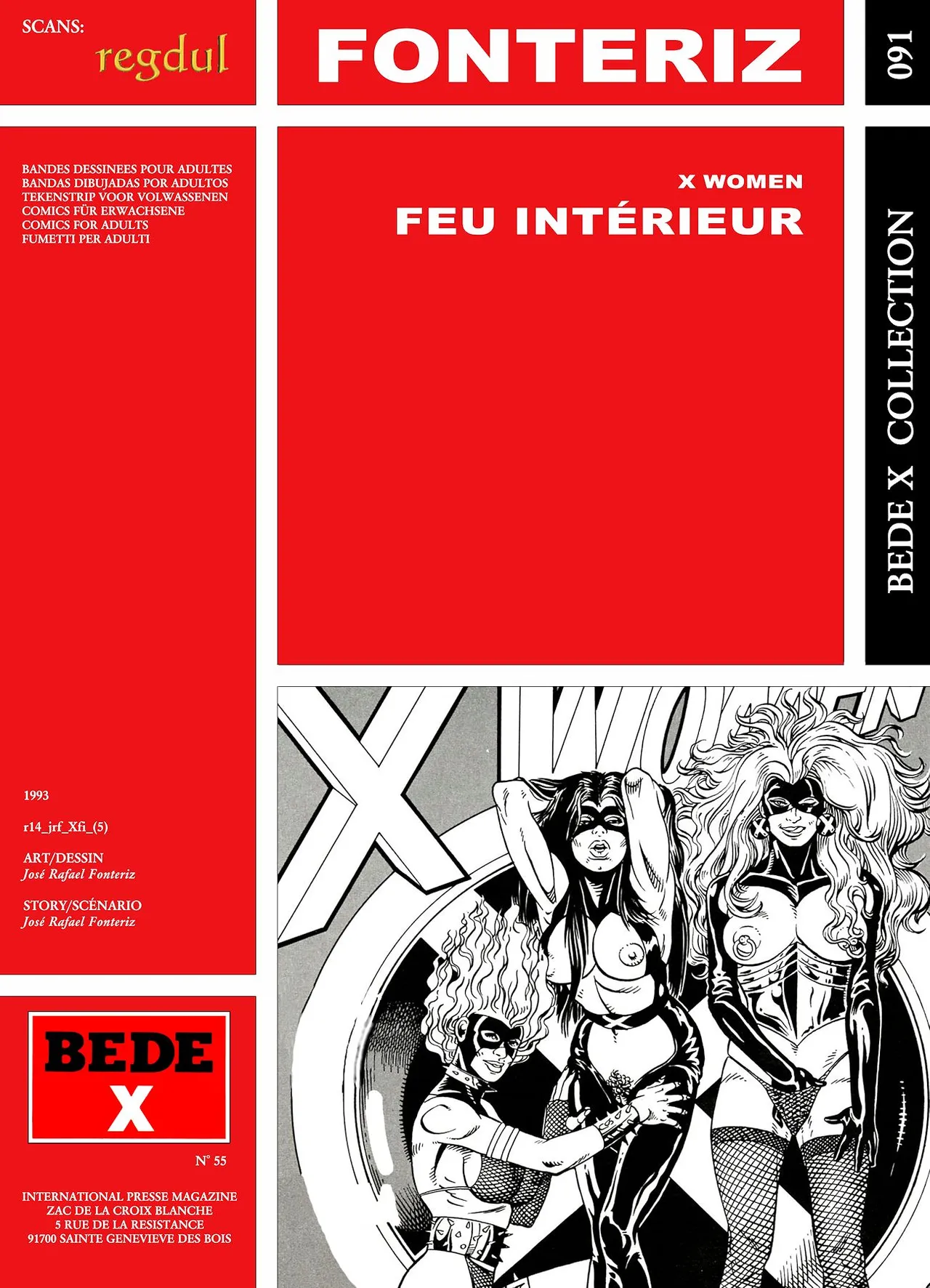 José Rafael Fonteriz - X women : Feu intérieur page 1 full