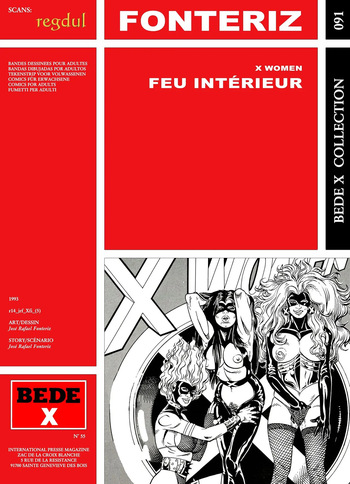 José Rafael Fonteriz - X women : Feu intérieur cover