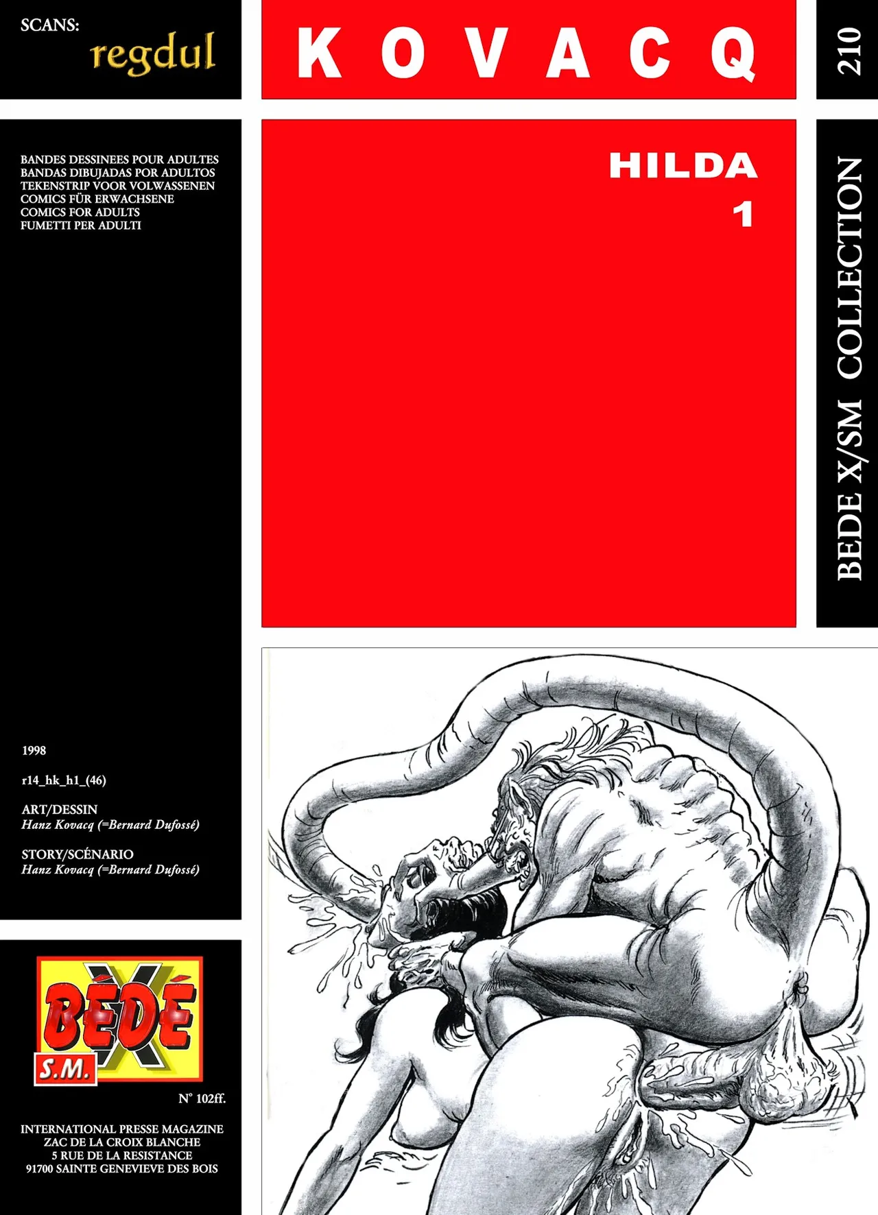 Hanz Kovacq  - Hilda #1 page 1 full