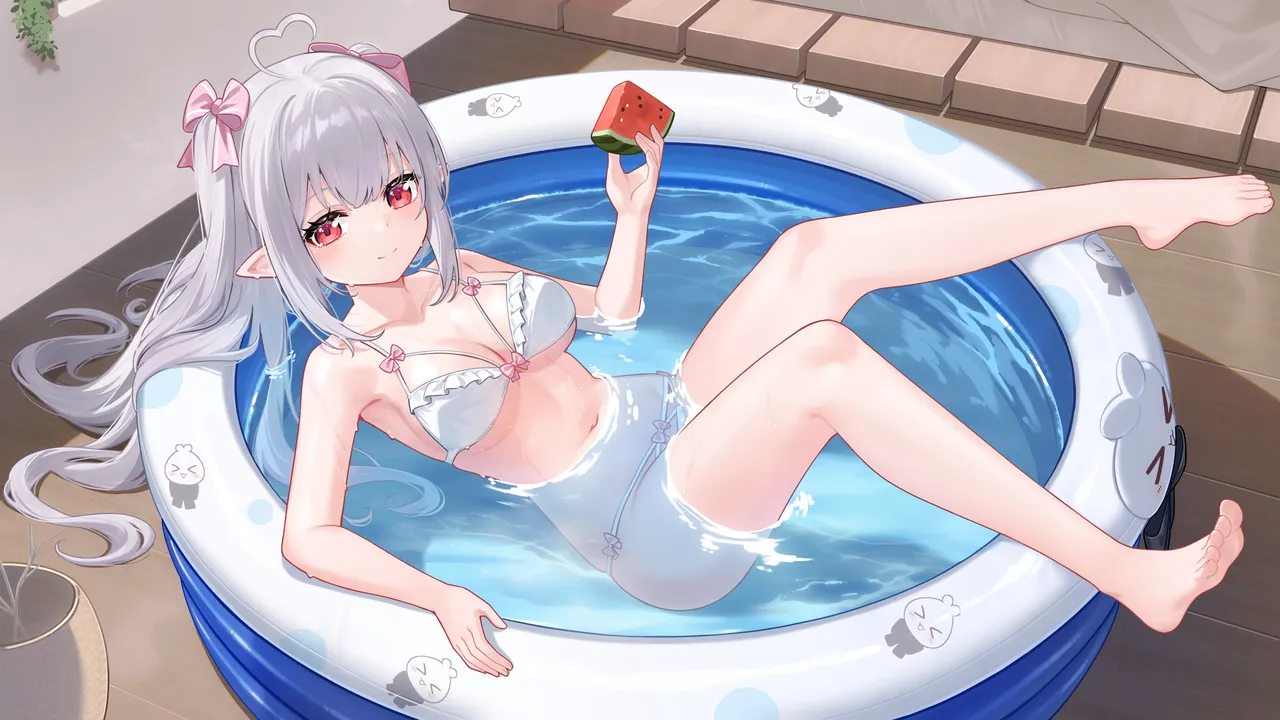 Watermelons, Scorching Heat, and an Inflatable Pool page 2 full
