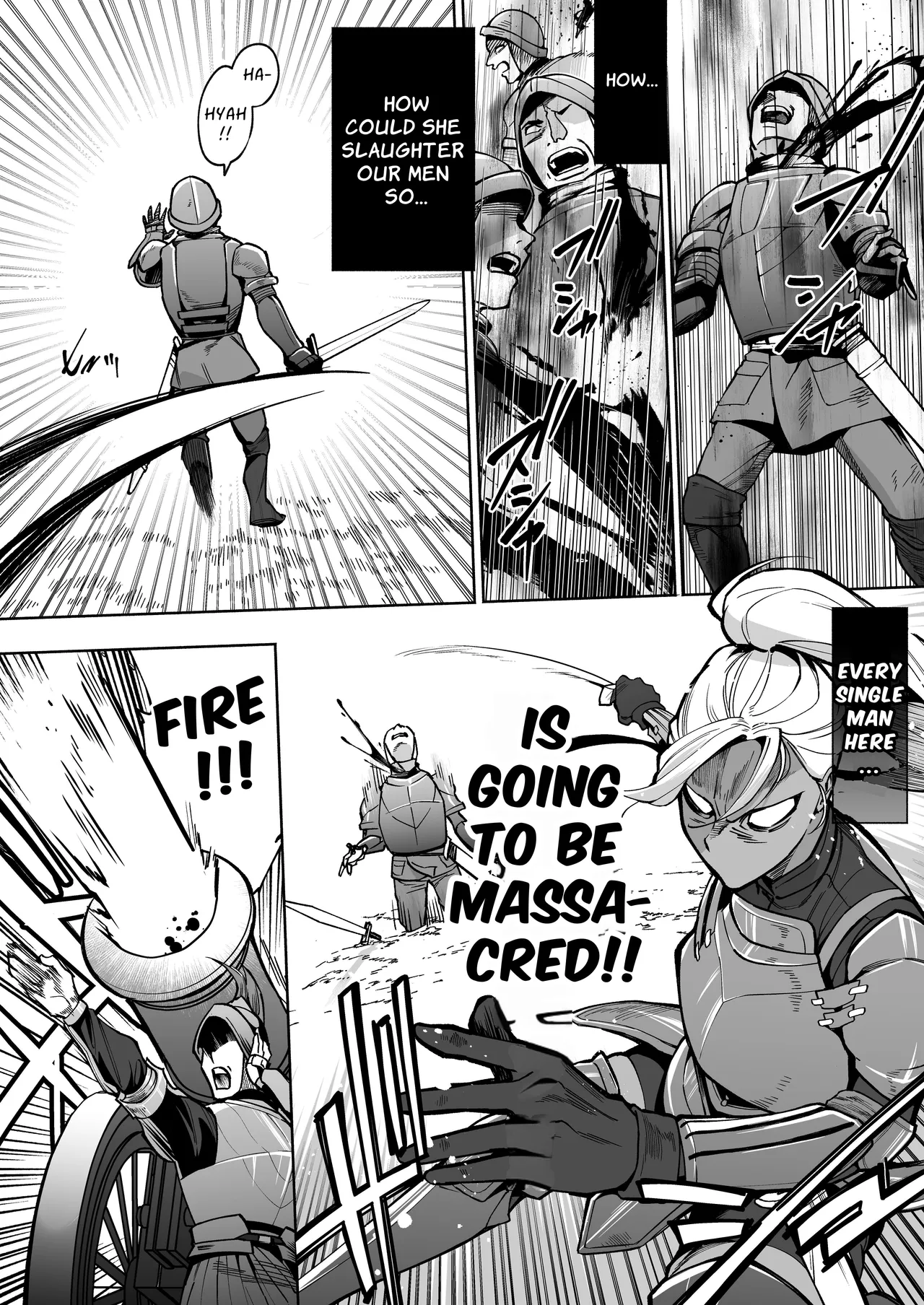 The Strongest Cool Female Warrior is Captured and put into a Breeding Project page 2 full