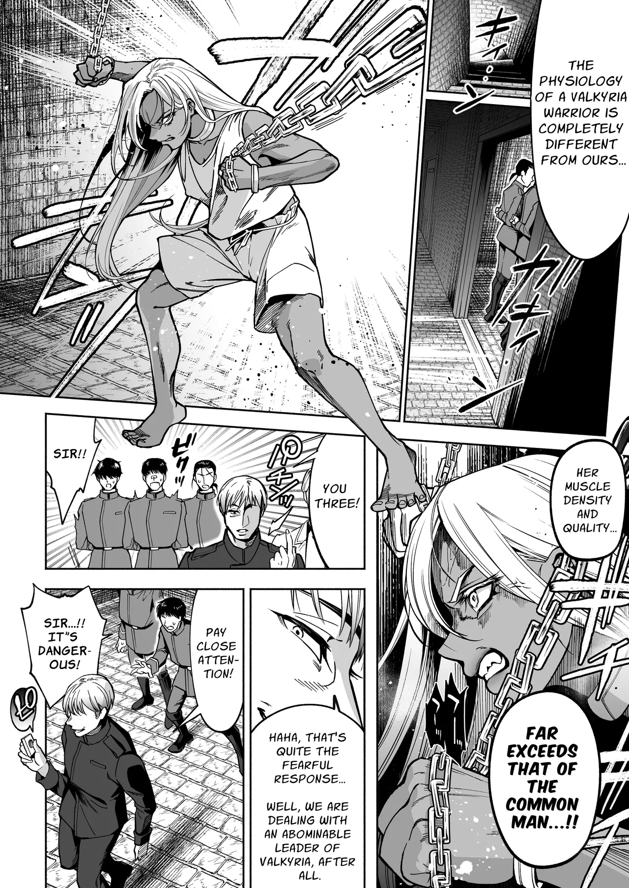 The Strongest Cool Female Warrior is Captured and put into a Breeding Project page 5 full