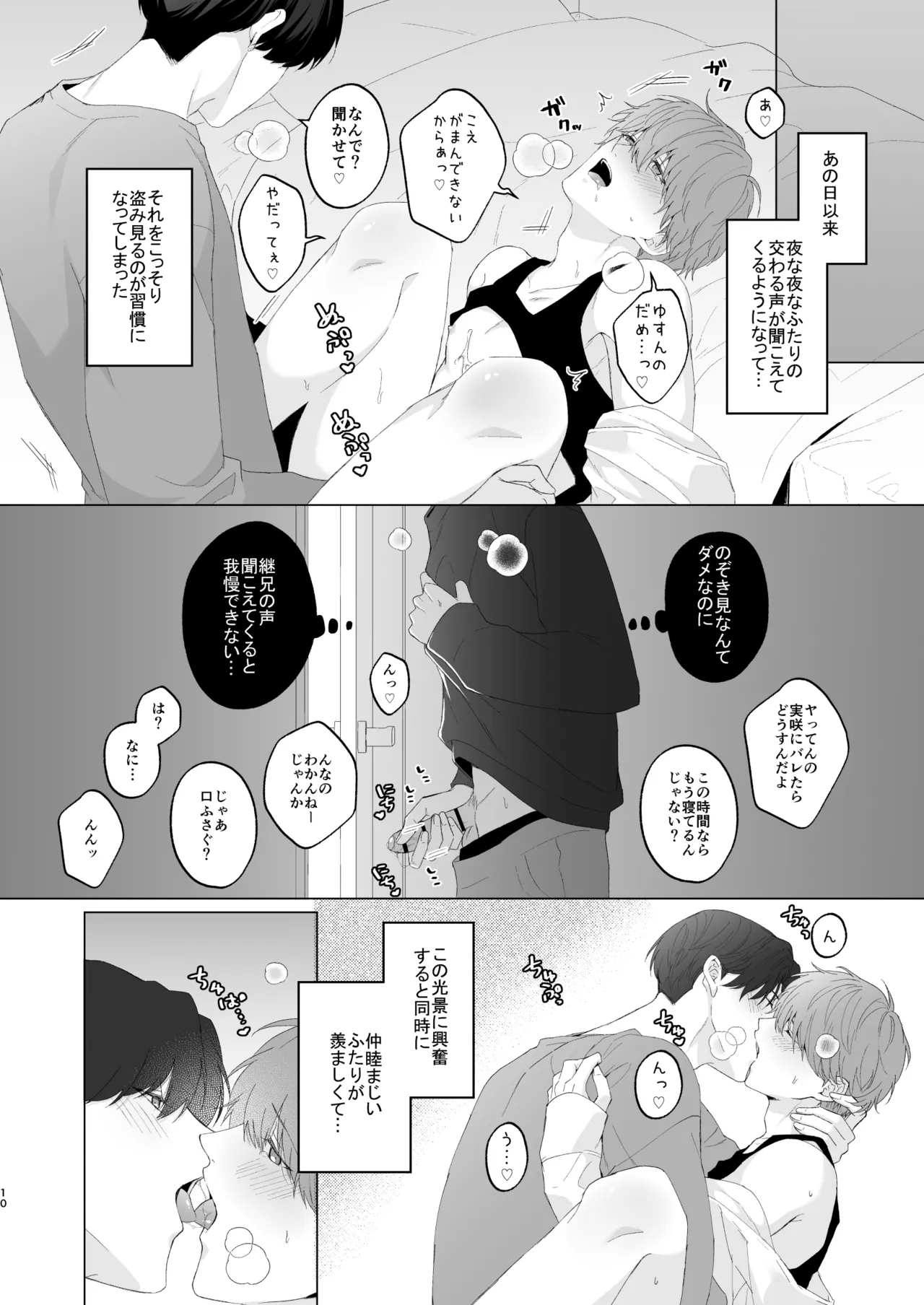 三兄弟でなかよしえっち次男受け page 10 full