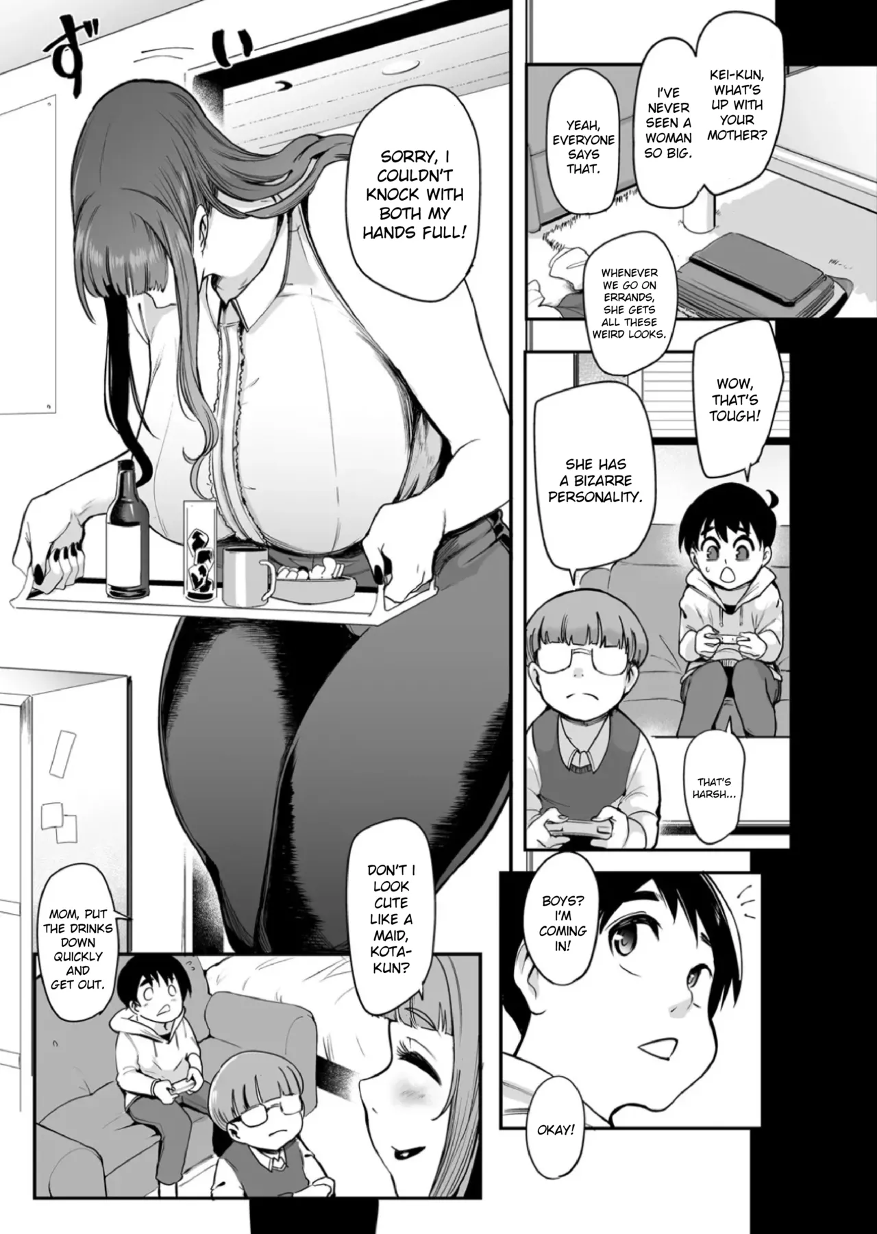 My Friend's Eight-Foot-Tall Mother Made Me Her Sex Slave! page 6 full