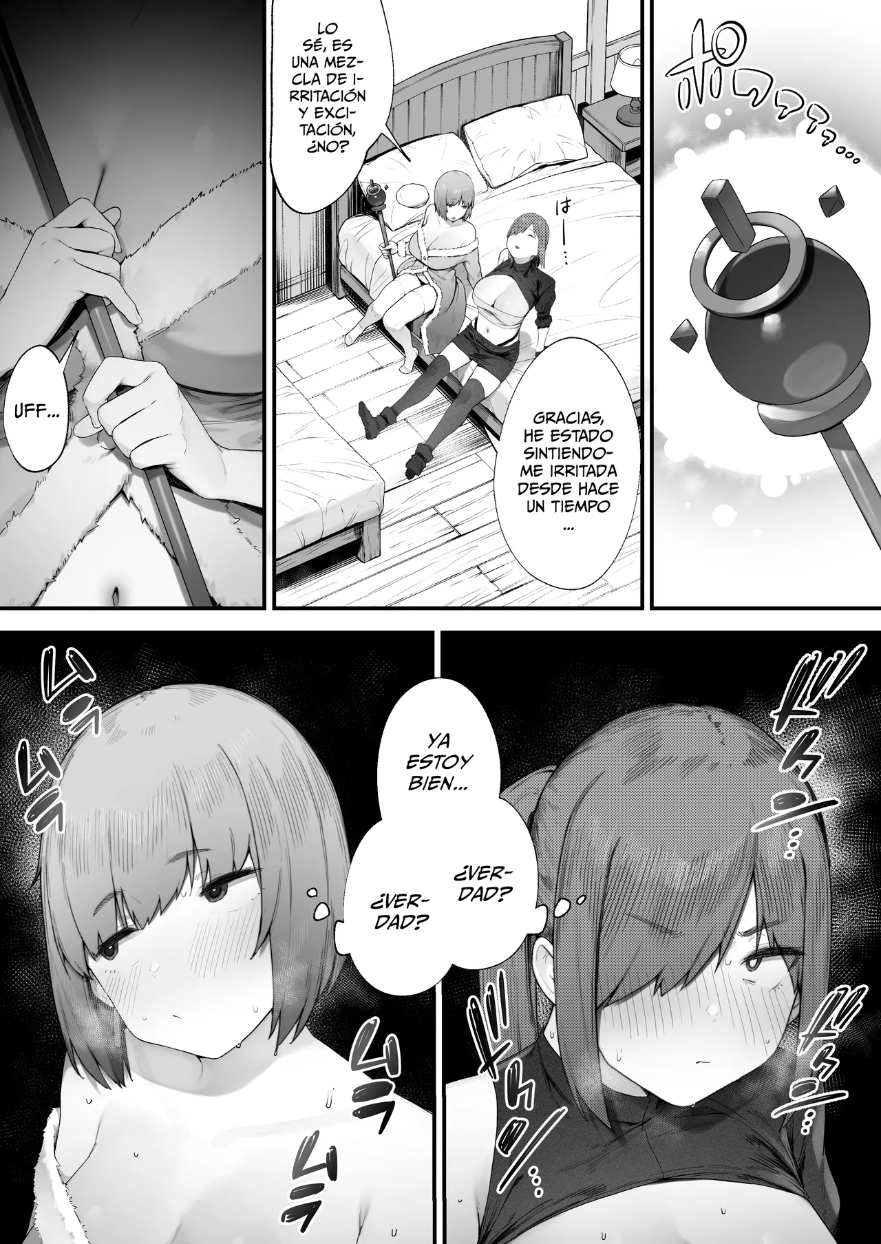 ~Jyoutai Ijyou ga Naorimasen!!~ Namaiki Bakunyuu Healer &amp; Senshi to Asa Made Hamemakuru Haramase Quest♪ Kakioroshi Ero Manga page 3 full
