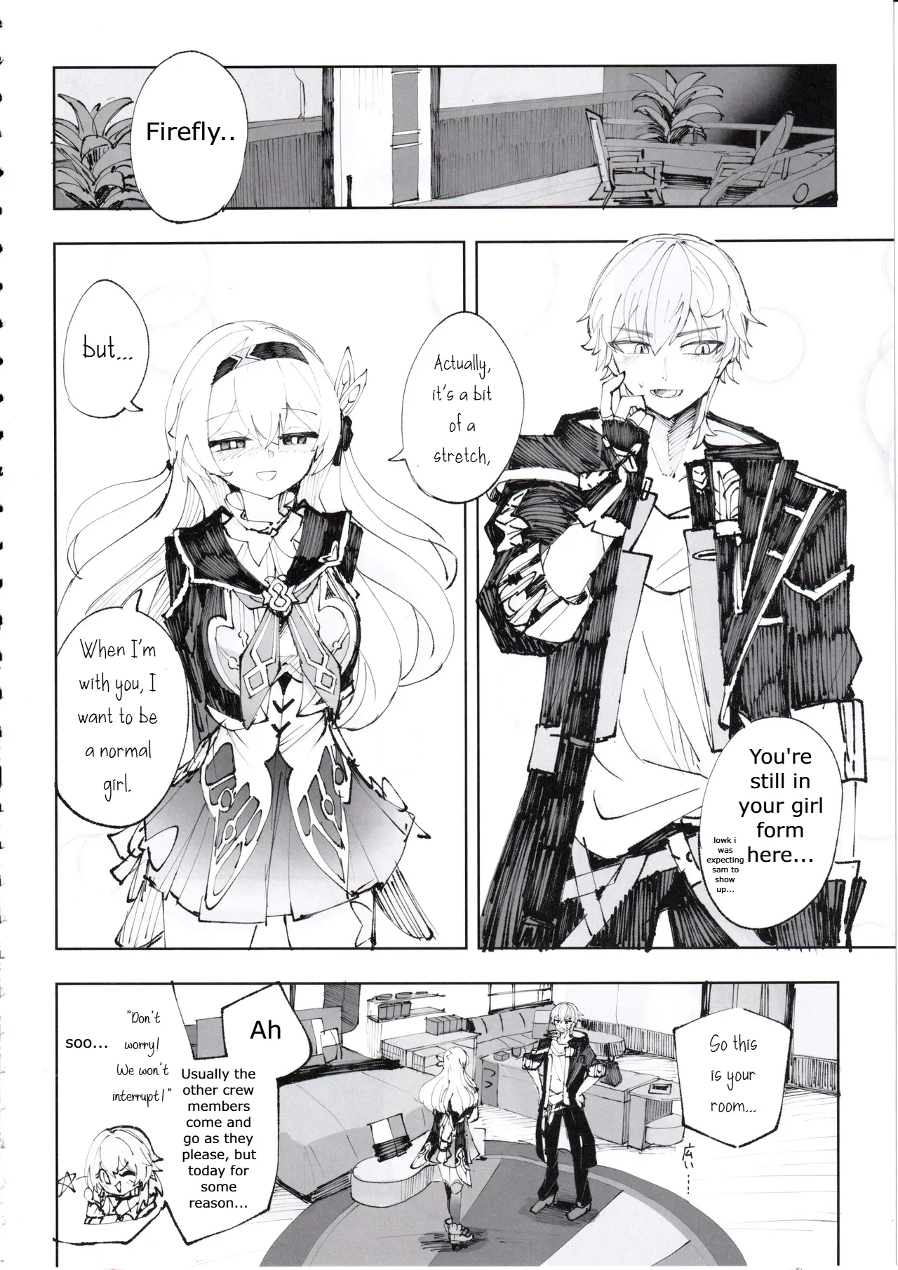 Unmei wa Trailblazer no Heya de | Destiny is in the Trailblazer's Room page 7 full