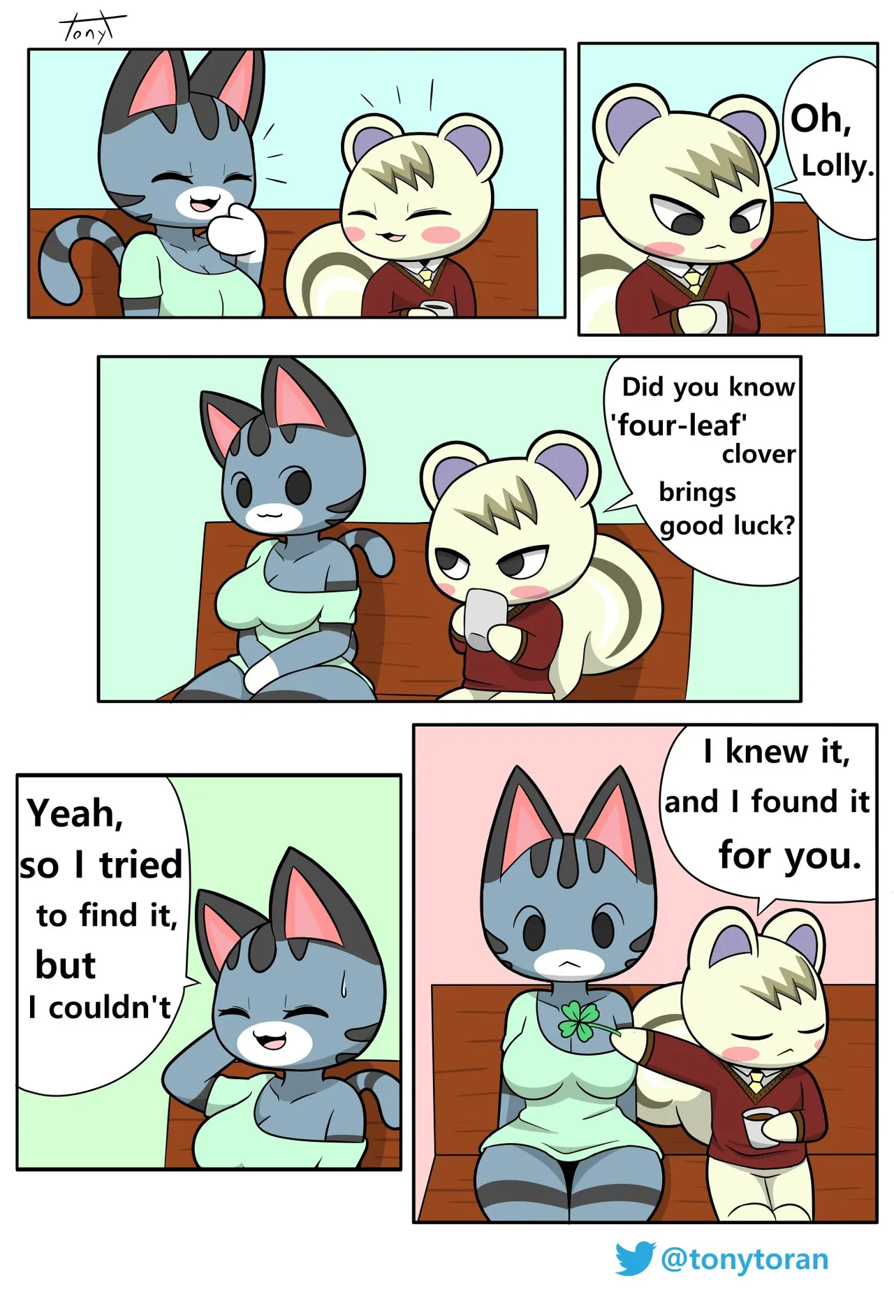 Crossing with Animals page 10 full