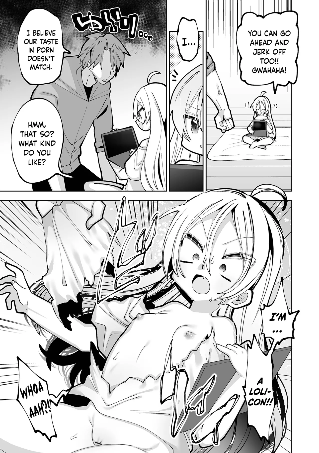 Tonari no TS Mesugaki-chan | The Gender-Swapped Bratty Girl Next Door page 5 full