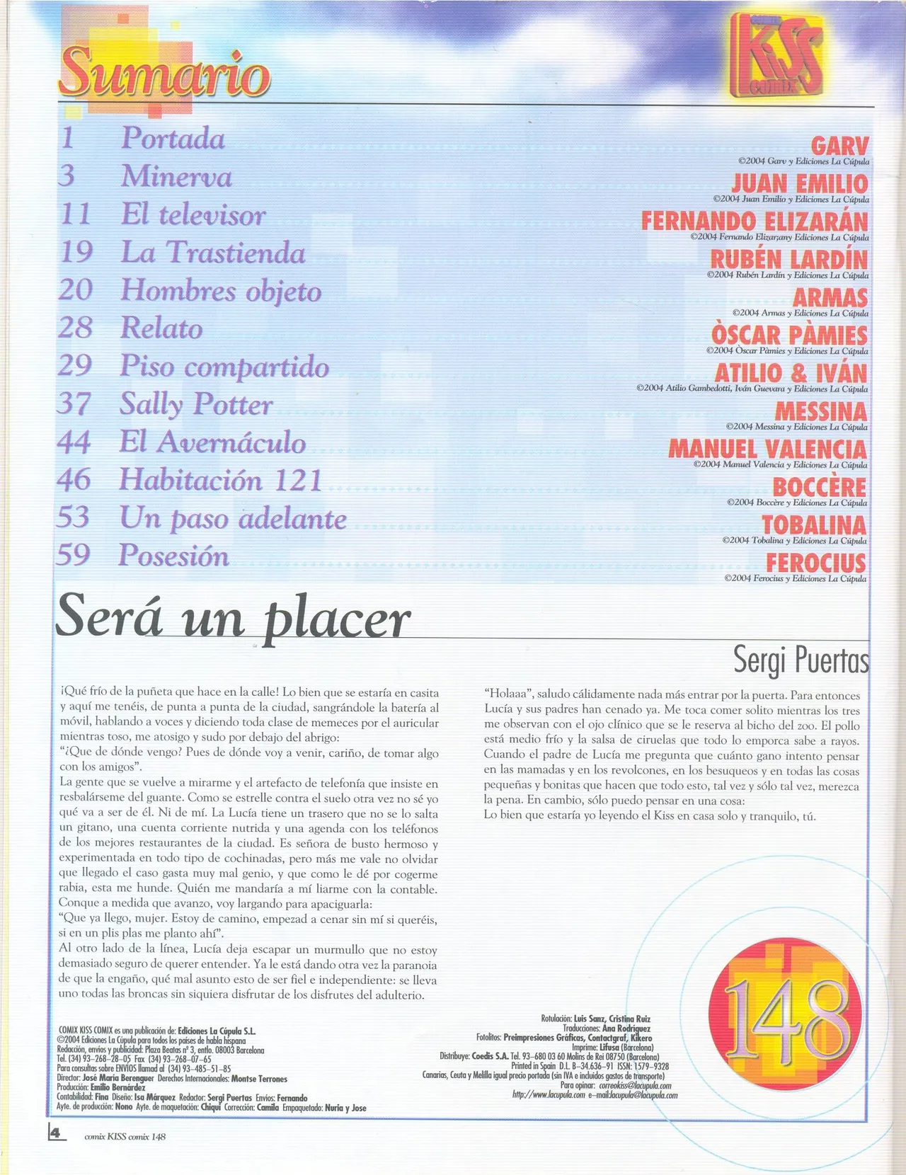 Kiss Comix #148 page 2 full