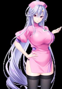 [Atelier Kaguya BARE & BUNNY] Oppai Dekai!! Nurse to Ichakora Ero×2 Nyuuin Seikatsu!? (Character set)