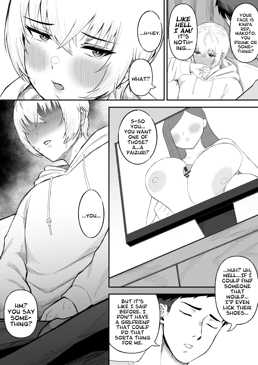 Shinyuu no Ikemen Danshi ga Jitsu wa Bakunyuu Joshi da to Hanmei shita Baai | I Found Out My Pretty Boy Friend Was Actually A Chick With Huge Tits! page 5 full