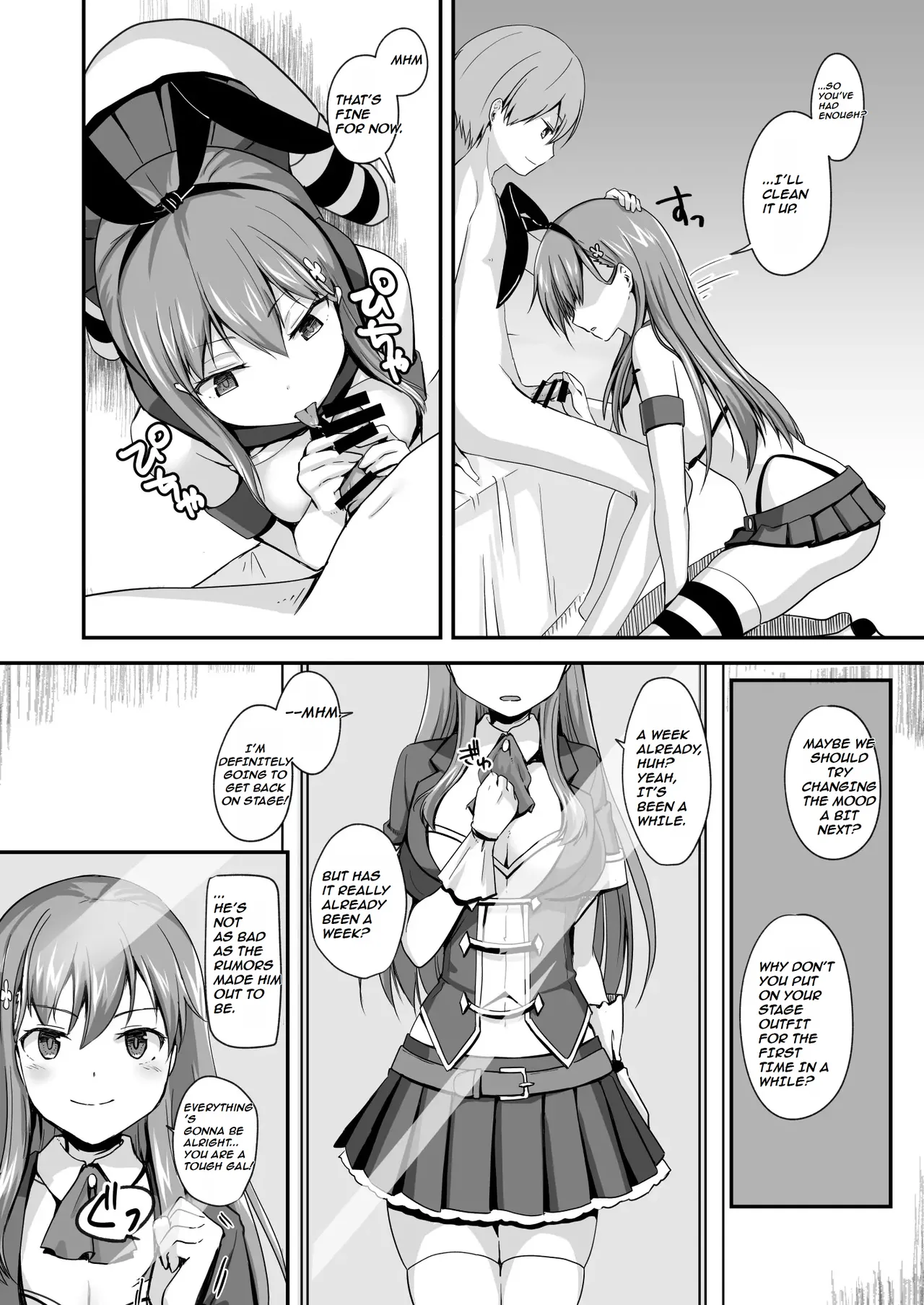 16-sai Joshikousei Idol  o Shota ga Wakaraseru Hon | The Story Of A Highschool Idol Girl Getting Put In Her Place By A Shota page 10 full