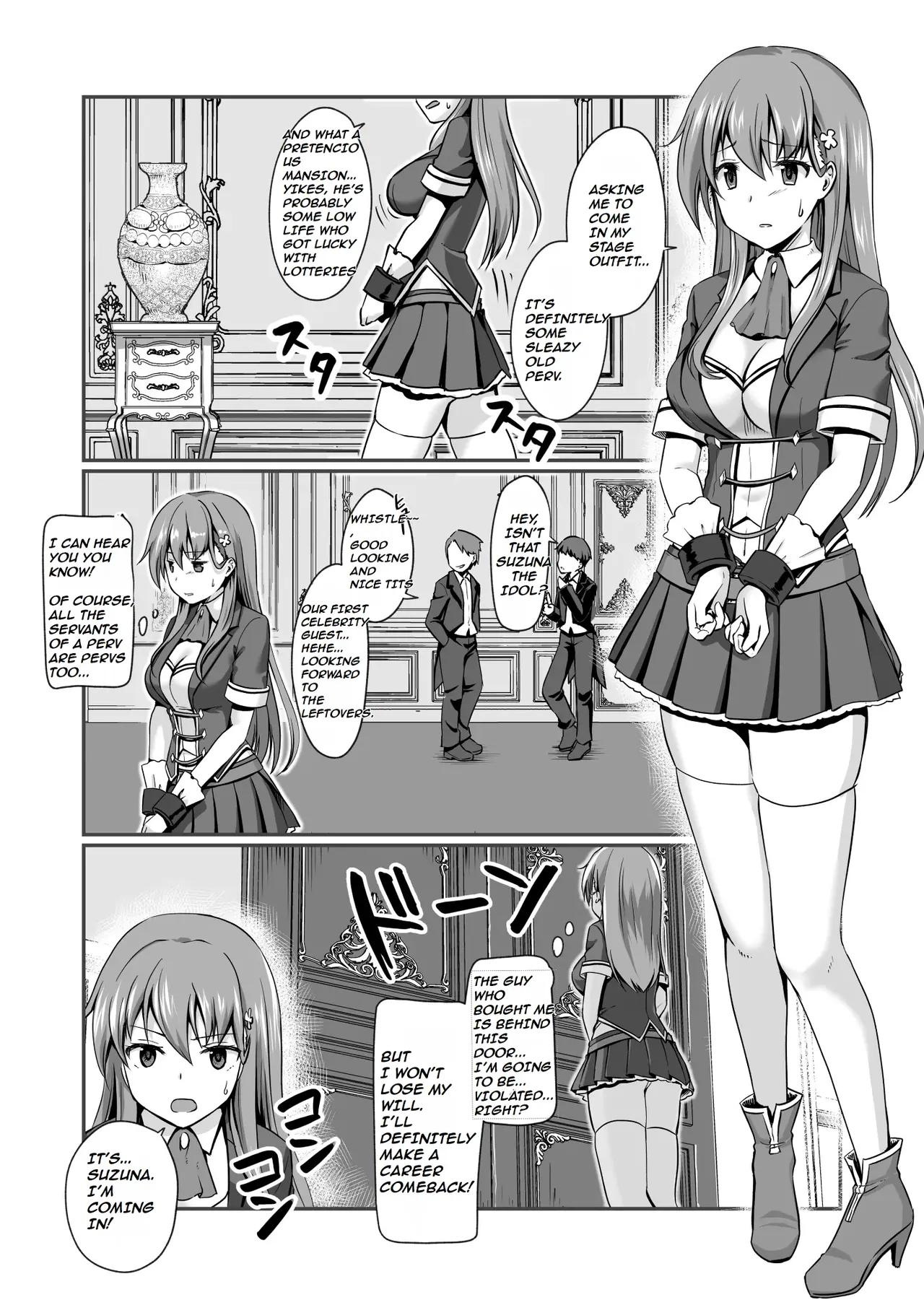 16-sai Joshikousei Idol  o Shota ga Wakaraseru Hon | The Story Of A Highschool Idol Girl Getting Put In Her Place By A Shota page 4 full