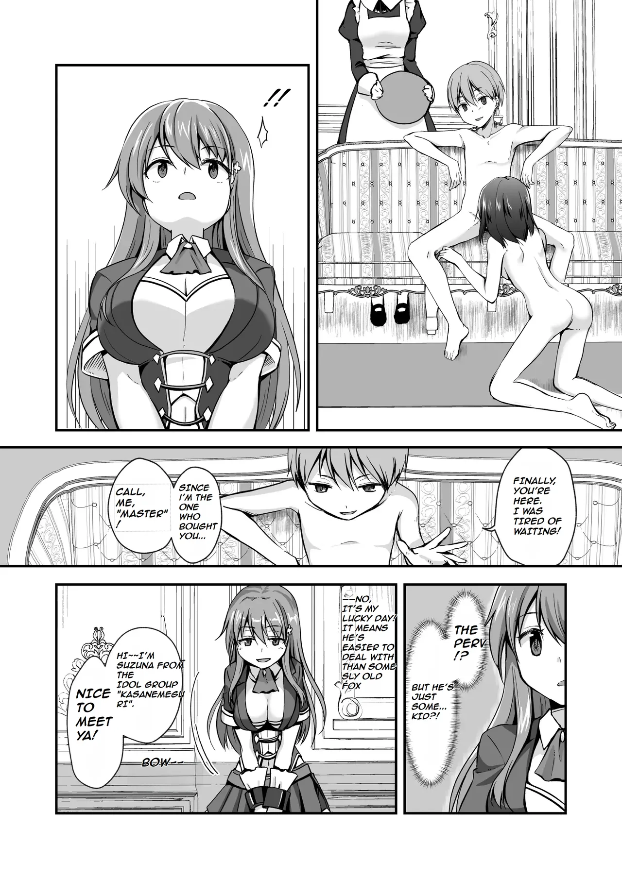 16-sai Joshikousei Idol  o Shota ga Wakaraseru Hon | The Story Of A Highschool Idol Girl Getting Put In Her Place By A Shota page 5 full