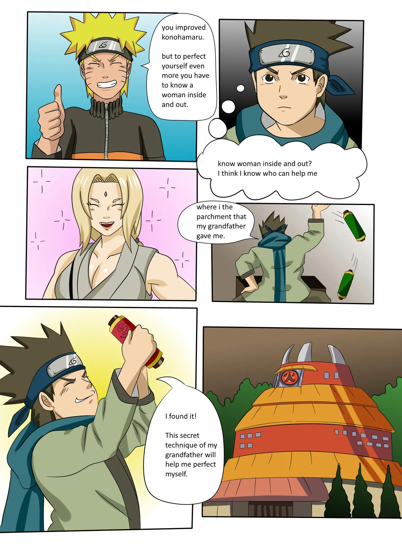 Hokage Training page 2 full