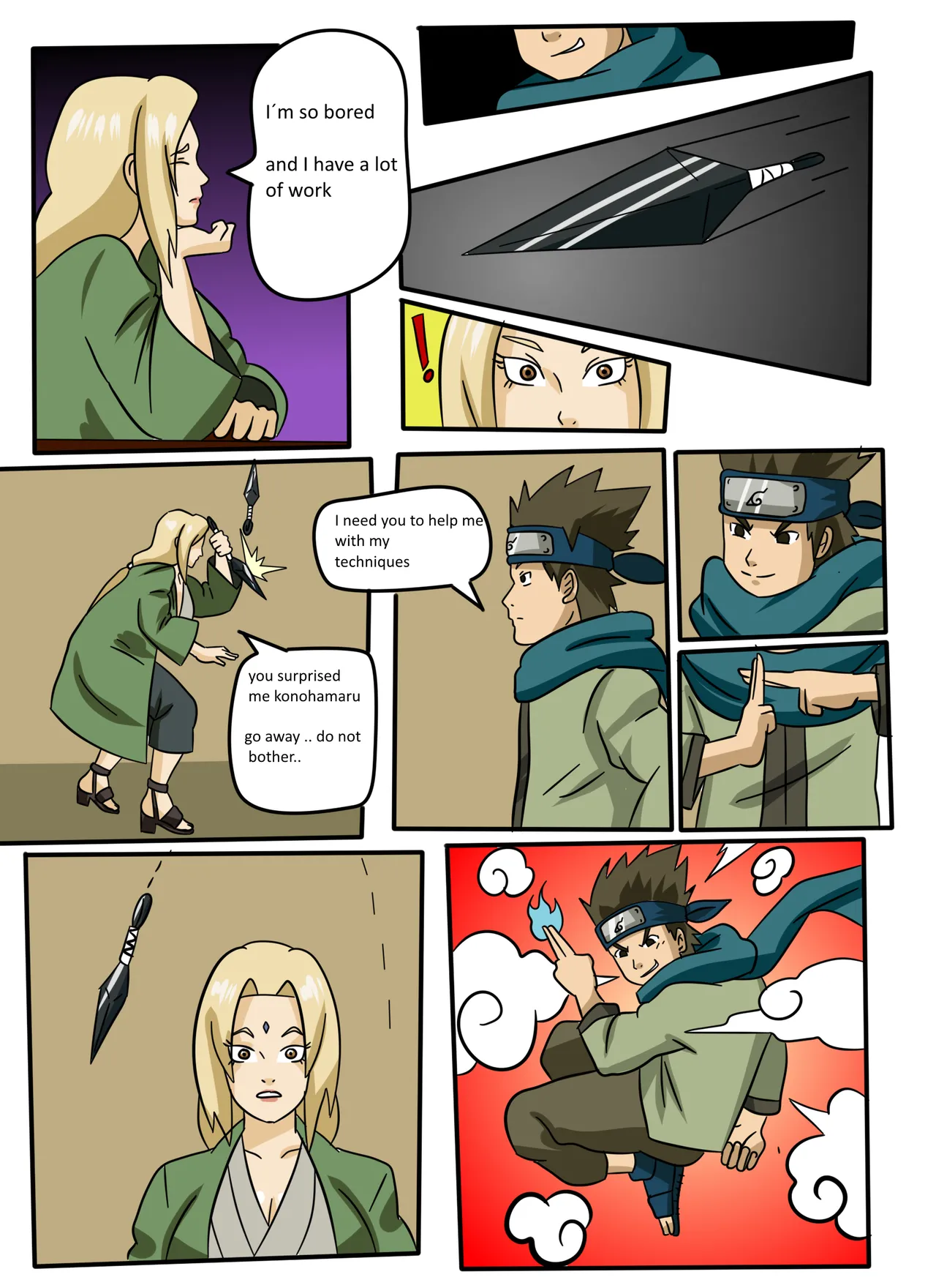 Hokage Training page 3 full