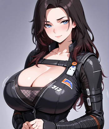 Miniset Request Miranda Lawson x BBC  akuma ai ai generated cover