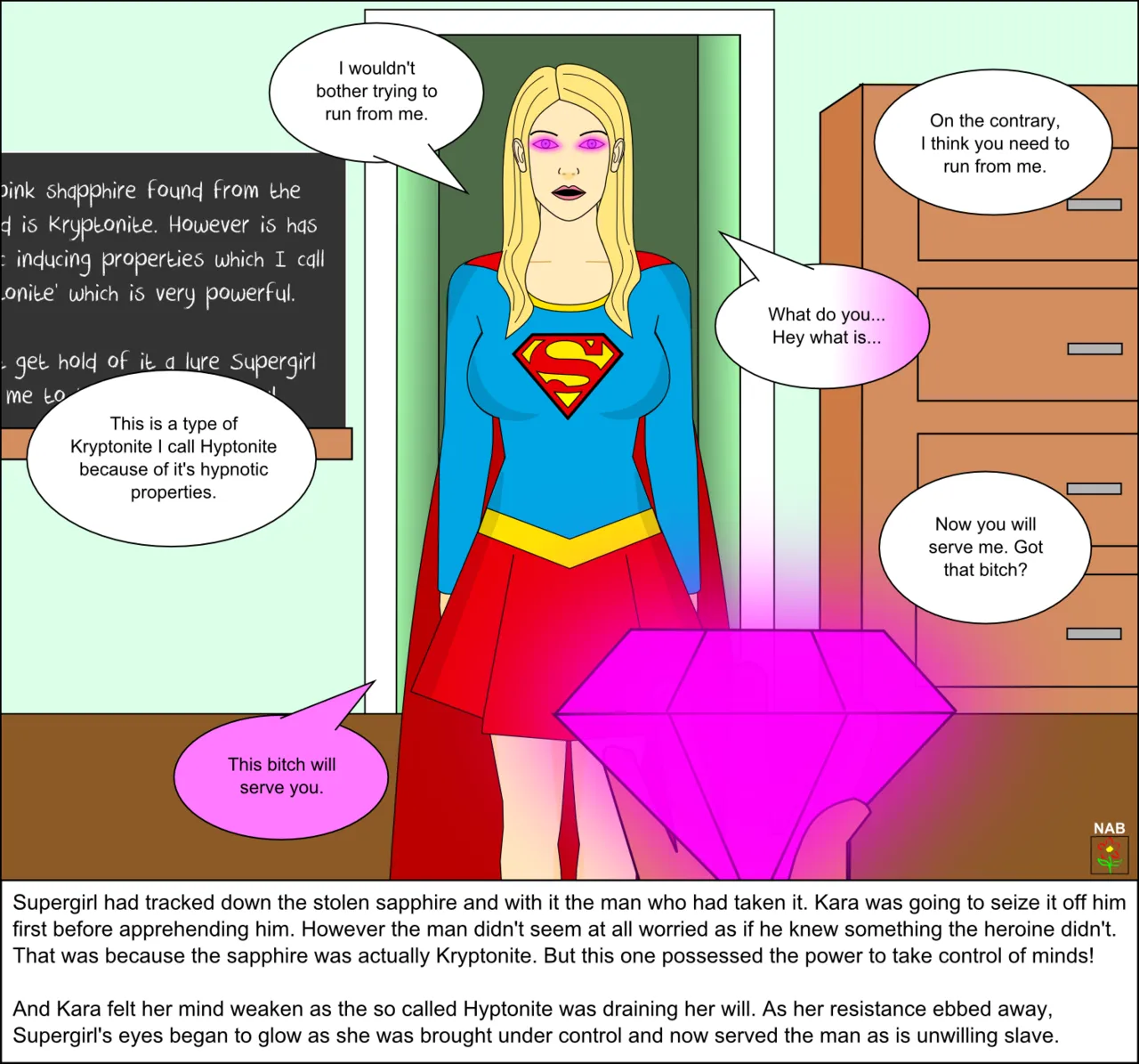 Controlling Supergirl page 1 full