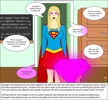 Controlling Supergirl cover