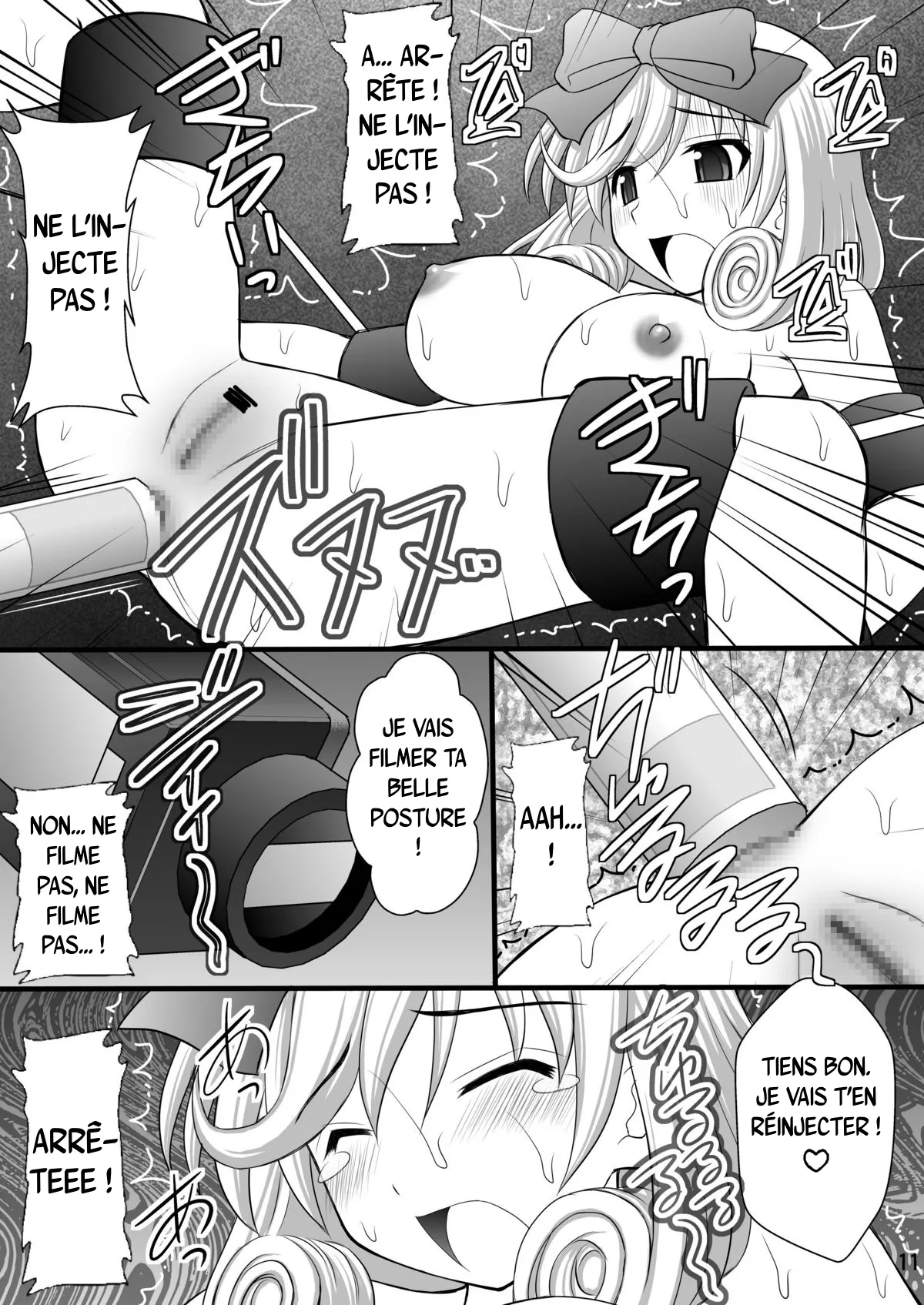 Otome Kunoichi Monzetsu Goumon Jigoku Emaki - Inran Mode Sono San _Hebionna 5-ningumi Hen_ | Rouleau infernal illustré de torture des jeunes ninjas en détresse - Mode obscène, Partie 3 : Le groupe des 5 filles de l’école cachée d’hebijo page 9 full